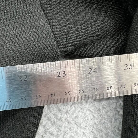 Jantzen Men Sweater Large Black Pullover Long‎ Sleeve V Neck USA - Picture 4 of 6